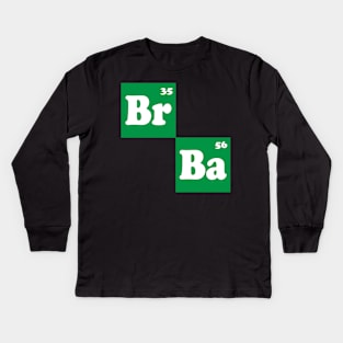 Br Ba Kids Long Sleeve T-Shirt